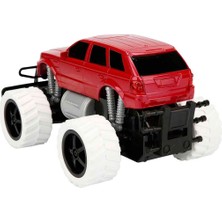 Suncon 1:18 Uzaktan Kumandalı Yılbaşı Özel Jumbo Weels USB Şarjlı Işıklı Yeni Yıl Arabası 26 cm - Jeep