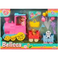 Belissa’nın Tren Yolculuğu ve Sevimli Hayvanları 53821 - Pembe Lokomotif