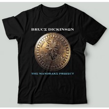 Bu Tshirt Bruce Dickinson - The Mandrake Project' Temalı Oversize Unisex T-Shirt.