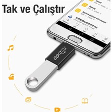 Ally Dişi USB To Type-C Otg Çevirici Dönüştürücü Adaptör