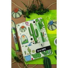 Serve Çizgili A5 Defter - Doğa Serisi