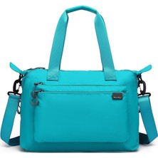 Smart Bags Ekstra Hafif Kumaş Günlük Kadın Omuz Çantası BC 3139 - Turkuaz