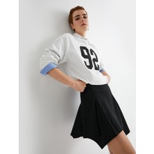 Koton Mini Etek Asimetrik Kesim Rahat Kalıp