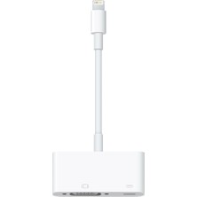 Teknomax Apple Lightning To VGA Adaptörü MD825ZM/A Proje Fazlası Teşhir Ürünü A1439