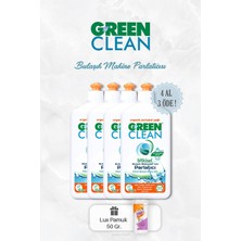 Green Clean 4'lü Bitkisel Bulaşık Parlatıcısı Portakallı