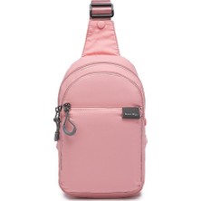 Smart Bags Ekstra Hafif Uniseks Bodybag Omuz Çantası BC 3145 - Pudra