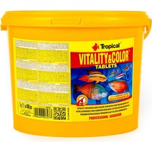 Tropical Vitality&color Tablets Akvaryum Balıkları Için Cama Yapışan Yem