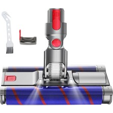 Danazeey Daha Temiz Erişimler,yumuşak Çift Rulo Fırça Kabarık Zemin Kafası LED Farlar ile V7V8V10V11V15 Elektrikli Süpürgeler Parçaları Dönebilen (Yurt Dışından)