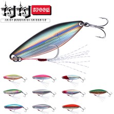 Tlg Shop Renk 7 Tarzı 11G 58MM Ewe Yeni Flash Metal Jig Kaşık Cazibesi 7gggggg Shore Döküm Jig Olta Takımı Balık Yavaş Jig Yem Pesca (Yurt Dışından)