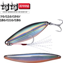 Tlg Shop Renk 7 Tarzı 11G 58MM Ewe Yeni Flash Metal Jig Kaşık Cazibesi 7gggggg Shore Döküm Jig Olta Takımı Balık Yavaş Jig Yem Pesca (Yurt Dışından)