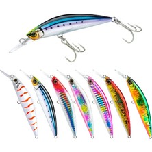 Tlg Shop D Stili M 27G Minnow Balıkçılık Lures Wobblers Crankbaits Jerkbaits Yapay Sert Yemler Kancalar Balıkçılık Için 3D Gözler Sazan Pesca Isca (Yurt Dışından)