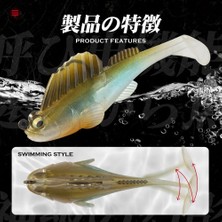 Tlg Shop No.5 Tarzı 7.5cm 14G Hunthouse Yumuşak Cazibesi Yem Balıkçılık Cazibesi Me Ga Bas Karanlık Uyuyan Swimbaits Balıkçılık Pike Cazibesi Bas Shad Balıkçılık Levrek Için (Yurt Dışından)