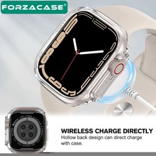 Forzacase FC380 Apple Watch Ultra / Ultra 2 49mm Önü Açık Sert Plastik Rubber Kılıf