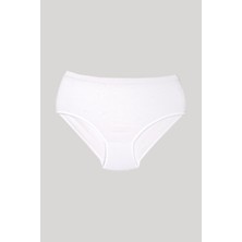 Ceylanoğlu 12'li Bayan Ribana KÜLOT-106 Beyazz