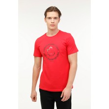 Lumberjack ml Renato 11ITL1030 4fx Kırmızı Erkek Kısa Kol T-Shirt