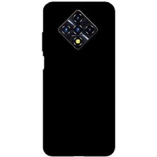Teleplus Infinix Zero 8 Kılıf Premier Silikon Mat Koruma Siyah