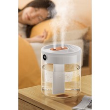 Woodhub 2 Yıl Ezere Super 2l Aroma Terapi Ultrasonik Aroma Yayıcı Hava Nemlendirici - 2l Beyaz