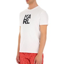 Karl Lagerfeld Erkek T-Shirt Kl22Mts01