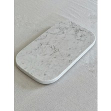 Aysa Home Decor Mermer Servis Tepsisi Doğal Mermer Sunumluk