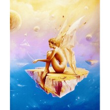 Emos avm Hobby Yukarıdaki Melek Sayılarla Boyama Seti  Rulo