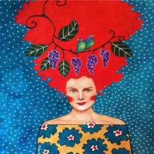 Emos avm Hobby Kızıl Mavi Sayılarla Boyama Seti   Rulo