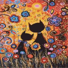 Emos avm Hobby Kedilerin Rüyası Sayılarla Boyama Seti   Rulo