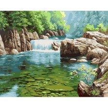 Emos avm Hobby Şelale Sayılarla Boyama Seti  Rulo