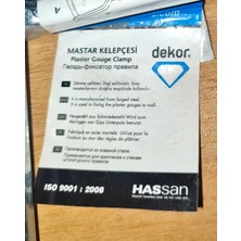 Dekor 089 Mastar Kelepçesi 25*13,5 cm