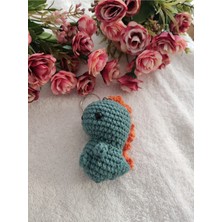 Trendo Gurumi Amigurumi Oyuncak Dino Anahtarlık 1 Adet (Dino-6 Cm)