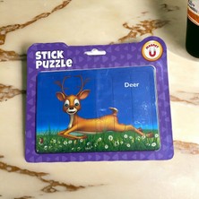 Lbr Garment Eğitici Geyik Stick Puzzle Oyuncak