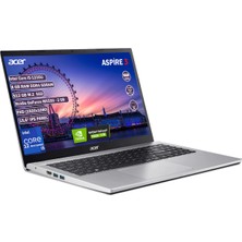 Acer Aspire 3 Intel Core I5 1235U 8 GB 512 GB SSD MX550 2 GB Freedos 15.6" Fhd Taşınabilir Bilgisayar NX.K6WEY.008