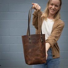 Fubileather Hakiki Deri Çanta Totebag - Heritage