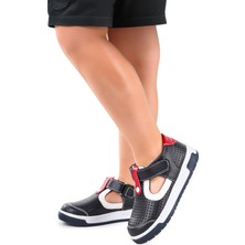 Kiko Kids Erkek Çocuk Günlük Ayakkabı Arz 2319 Lacivert - Kırmızı