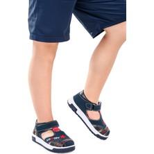 Kiko Kids Erkek Çocuk Günlük Ayakkabı Arz 2322 Lacivert