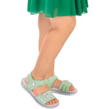 Kiko Kids Kız Çocuk Sandalet Arz 2351 Mint Yeşili