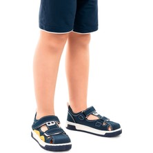 Kiko Kids Erkek Çocuk Günlük Ayakkabı Arz 2321 Petrol - Sarı