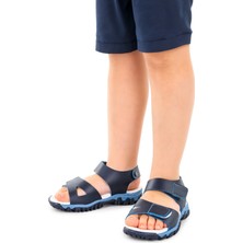Kiko Kids Erkek Çocuk Sandalet Arz 2362 Lacivert - Mavi