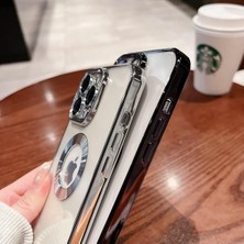Teknomoda Xiaomi Redmi Note 13 Pro 5g Kılıf Logo Yeri Açık Kamera Lens Korumalı Renkli Kenarlı Şeffaf Silikon Gold