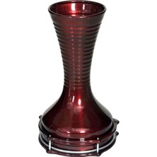 Saz 362B-BR Alüminyum Darbuka Zilli Bordo 20 cm