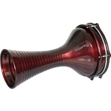 Saz 362B-BR Alüminyum Darbuka Zilli Bordo 20 cm