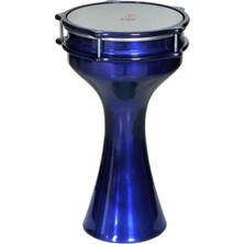 Saz 810D-BL Alüminyum Darbuka Statik Mavi 20 cm