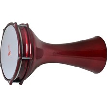 Saz 810D-BR Alüminyum Darbuka Statik Bordo 20 cm