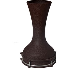 Saz 840A-BRO Alüminyum Darbuka Krokodil Kahverengi 20 cm