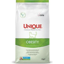 Unıque Vet Diet Obesity Tavuklu/hindili Kedi Maması 2kg