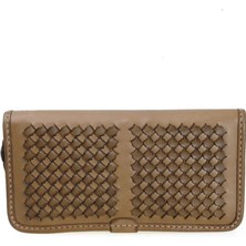 Gön Handmade Deri Bayan Cüzdan Bozuk Para ve Banknot Bölmeli 40016