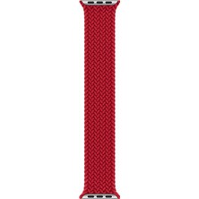 Apple Watch 44MM (Product)Red Örgülü Solo Loop Kordon MY8X2ZM/A - Boyut 5