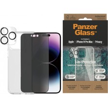 Panzerglass 3 In 1 Privacy Protection Pack iPhone 14 Pro Max