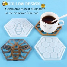 Sumsool Dıy Craft Için Reçine Coaster Kalıpları Silikon Araba Bardak Tutucu Kalıp (Yurt Dışından)