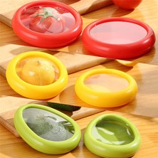 Sumsool Avokado Limon Domates Tasarrufu ve Depolama Gıda Saklama Kutusu Için 4pcs Pod (Yurt Dışından)