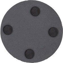 Sumsool Blackstone Içecek Altlığı, 4 Inç Yuvarlak Toplu Bardak Altlığı Seti (Yurt Dışından)